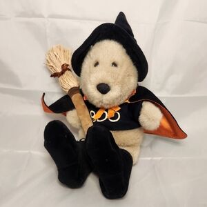8” Exclusive Starbucks Halloween Witch Teddy Bear Plush Stuffed Animal